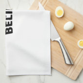 Cool Flying Sloth Believe Funny Motivational Desig Geschirrtuch (Viertel Falte)