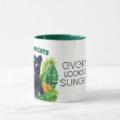 Cool for Cats Jaguar Eco Humor – ELGIS Tasse (Zentrum)