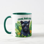 Cool for Cats Jaguar Eco Humor – ELGIS Tasse (Links)
