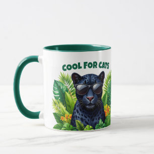 Cool for Cats Jaguar Öko-Humor – ELGIS Tasse