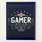 Cool Forever GAMER Gaming Geschenke Teen Boy Girl Planer (Rückseite)