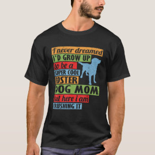 Cool Foster Hunde Mama Retcue Hund für Männer Frau T-Shirt