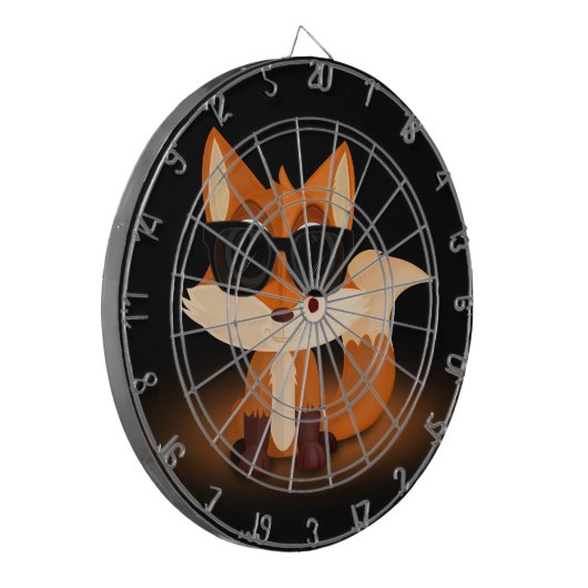 Cool Fox Dartscheibe (Vorderseite Links)