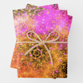 Cool fractal explosion  geschenkpapier set (Beispiel)