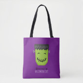 Cool Frankenstein Kids Halloween Tasche (Vorderseite)