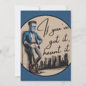 Cool Frankenstein, wenn du es Got hast, jagst es Einladung (Rückseite)