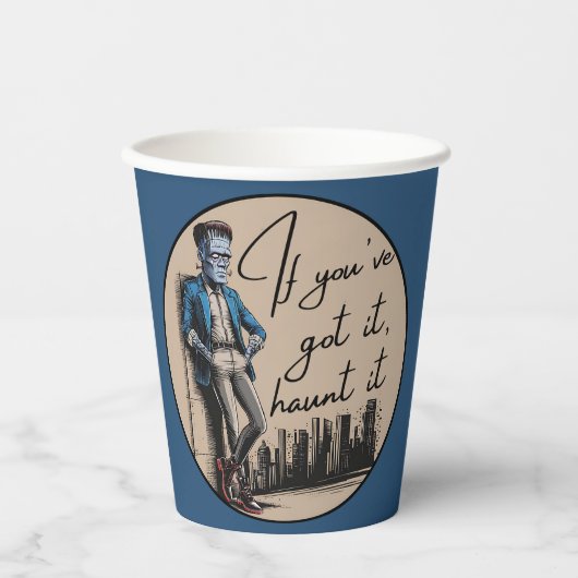 Cool Frankenstein, wenn du es Got hast, jagst es Pappbecher (Vorderseite)