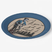 Cool Frankenstein, wenn du es Got hast, jagst es Pappteller (Schrägansicht)