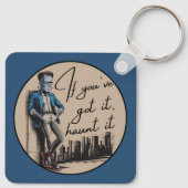 Cool Frankenstein, wenn du es Got hast, jagst es Schlüsselanhänger (Rückseite)