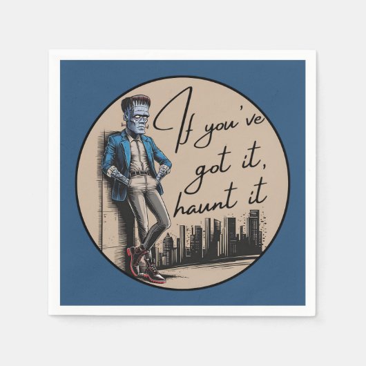 Cool Frankenstein, wenn du es Got hast, jagst es Serviette (Vorderseite)