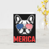 Cool French Bulldog Art For Men Women Kids Frenchi Karte (Gelbe Blume)