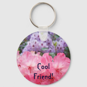 Cool Friend! Schlüsselketten Rosa Rhododendren Blu Schlüsselanhänger