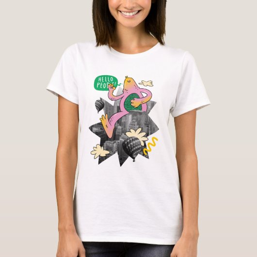 Cool Friendly Monster T-Shirt (Vorderseite)