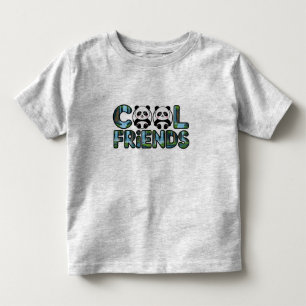 Cool Friends Panda Kleinkind T-shirt