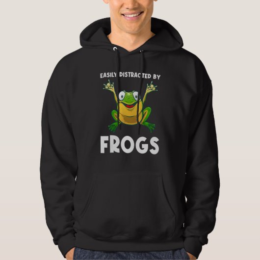 Cool Frog For Men Women Toad Tadpole Amphibian Fro Hoodie (Vorderseite)