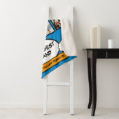 Cool Fun Husband Comic Foto Collage Blau Sherpadecke (Beispiel)