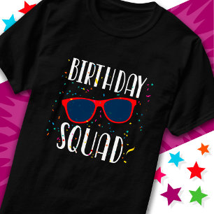 Cool Fun Matching Group Party Crew Geburtstagskola T-Shirt