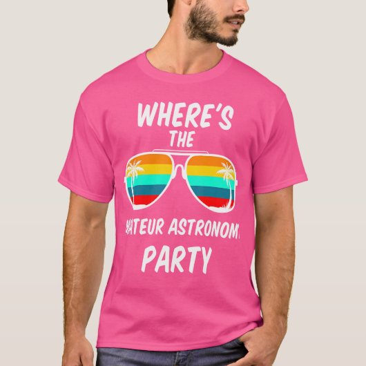 Cool Funny Amateur Astronomy T-Shirt (Vorderseite)