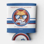 Cool Funny Cat Can Cooler Dosenkühler (Vorderseite)