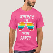 Cool Funny Karate T-Shirt (Vorderseite)