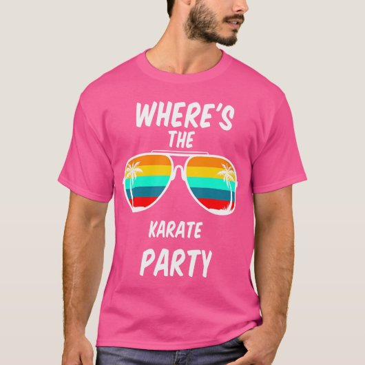 Cool Funny Karate T-Shirt (Vorderseite)