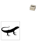 Cool Funny Lizard Süße Tier Personal Stationery Gummistempel (Stempel)