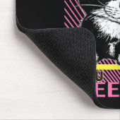 Cool Funny Sarcastic Cats Meme Quotes Cartoon Grap Mousepad (Ecke)