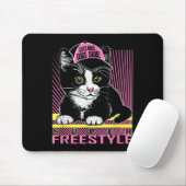 Cool Funny Sarcastic Cats Meme Quotes Cartoon Grap Mousepad (Mit Mouse)