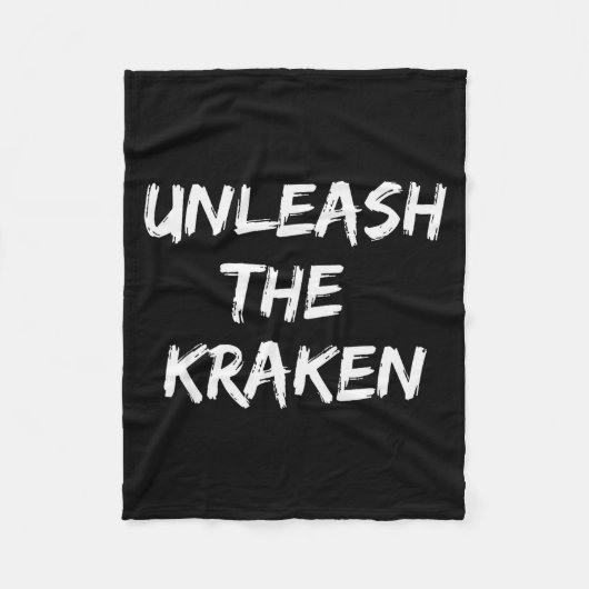 Cool Funny Unleahe Kraken Shirt Novelty Gift Men W Fleecedecke (Vorderseite)