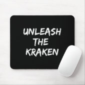 Cool Funny Unleahe Kraken Shirt Novelty Gift Men W Mousepad (Mit Mouse)