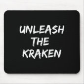 Cool Funny Unleahe Kraken Shirt Novelty Gift Men W Mousepad (Vorne)