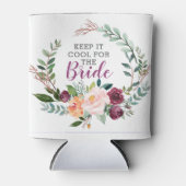cool für den Bride-/Blumenkranz behalten Dosenkühler (Vorderseite)