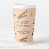 Cool für eine große Lehreranerkenntnis I Liebe Sie Milchtasse (Vorderseite)