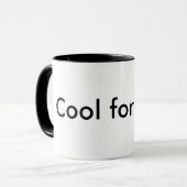 Cool für Katzen-Tasse Tasse (Vorderseite Links)
