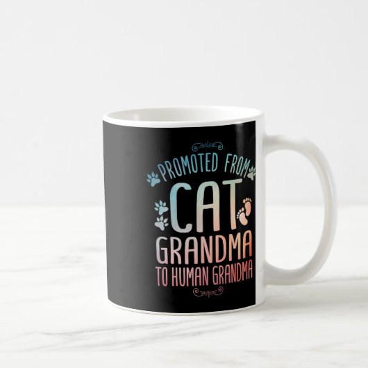 Cool für Oma zur Mama befördert neue Großmutter C Kaffeetasse (Rechts)