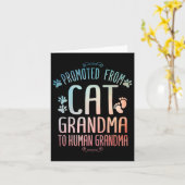 Cool für Oma zur Mama befördert neue Großmutter C Karte (Gelbe Blume)