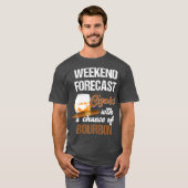 Cool für Zigarren und Bourbon-Lover-Geschenk für T-Shirt (Vorne ganz)