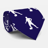 Cool Fußball-Spielmuster | Sport Krawatte (Gerollt)