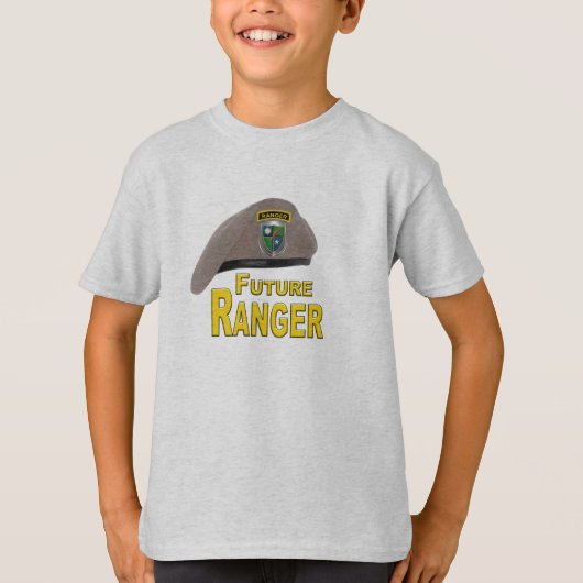 Cool Future Ranger Beret T-Shirt (Vorderseite)