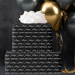 Cool Gamer Birthday Geschenkpapier