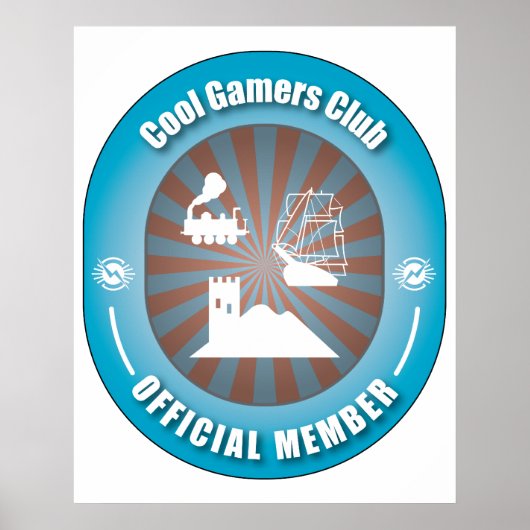 Cool Gamer Club Poster (Vorne)