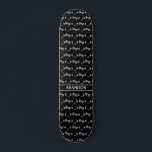 Cool Gamer Custom Black Gaming Muster Skateboard<br><div class="desc">Phantastisches Gaming-Skateboard mit coolem Videospiel-Controller und Kopfhörermuster für einen Spieler. Passen Sie dieses schwarze Skateboard für Ihre Videospiele an.</div>