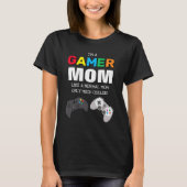 Cool Gamer-Mama T-Shirt (Vorderseite)