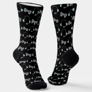 Cool Gamer-Videospielcontroller Black Gaming Socken