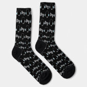 Cool Gamer-Videospielcontroller Black Gaming Socken (Rechts)