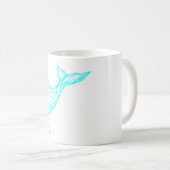 Cool Gamer Whale Coffee Mug Kaffeetasse (VorderseiteRechts)