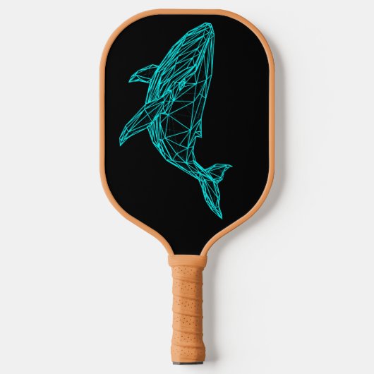 Cool Gamer Whale Pickleball Paddle (Vorderseite)