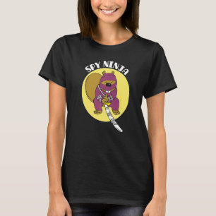 Cool Gaming Spy Beaver Ninja Gamer Boys Girls Kind T-Shirt