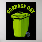 Cool Garbage Truck Art For Men Women Kids Garbage  Poster (Vorne)
