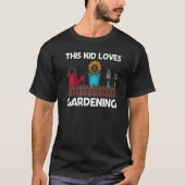 Cool Gardening For Kids Boys Gardener Garden T-Shirt (Vorderseite)